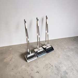 Ensemble balai et pelle modernes avec manche en aluminium, poils en nylon, pelle en plastique extensible pour le nettoyage des sols, usage domestique - Product Image 6