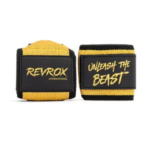 Bandes de poignet élastiques de sport de qualité supérieure en gros avec logo personnalisé de haute qualité, bandes de poignet professionnelles pour la salle de sport - Product Image 1