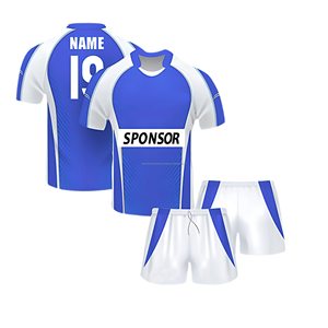 Maillot d'équipe de Rugby de haute qualité Sublimation respirant hommes ensemble d'uniformes de Rugby chemise de Rugby sublimée personnalisée maillot et shorts - Product Image 2