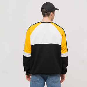 Mens High Quality Drop Shoulder Crewneck Sweatshirt Custom Brand Unisex Oversized Heavyweight Fleece Breathable 100% Cotton - Product Image 3