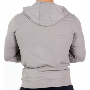 <b>Men</b> Training Sports <b>Jacket</b> <b>Thin</b> Front Breathable Sweat-Wicking Gym Apparel OEM Wholesale Athletic Outerwear Custom Gym <b>Jacket</b> - Product Image 2