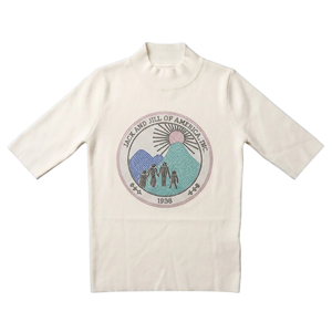 เสื้อสเวตเตอร์ไหมพรมแขนยาวแบบสวมใส่สบายสำหรับฤดูหนาว แฟชั่นลำลองสำหรับผู้หญิง - Product Image 1