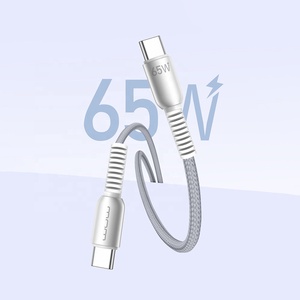 Nhanh chóng bán nhà máy thương hiệu trực tiếp Nylon bện bền Loại C để Loại C 1Meter PD 65 Wát siêu nhanh sạc cáp dữ liệu - Product Image 5