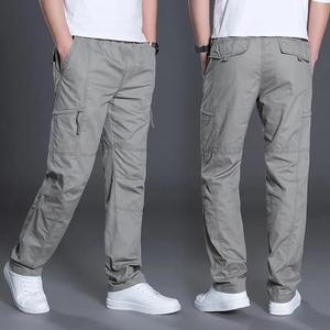 Pantalon Cargo Homme de Haute Qualité à Faible MOQ, Idéal pour le Travail, les Activités de Plein Air, la Randonnée, Décontracté, Coupe Droite Classique, Fabrication Personnalisée OEM - Product Image 4