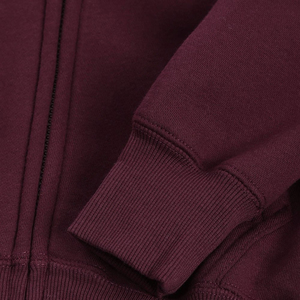 Sweat à capuche zippé décontracté pour homme, en molleton surdimensionné, coton délavé, hiver, écoresponsable, grandes tailles, streetwear, OEM - Product Image 6