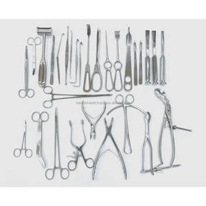 Juego de 29 Instrumentos Quirúrgicos Ortopédicos de Acero Inoxidable Alemán con Certificación CE ISO, Instrumentos Ortopédicos Personalizados, Proveedor Mayorista - Product Image 1