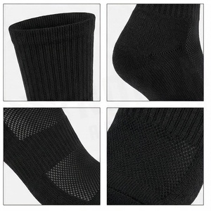 North Approach Crew <b>Socks</b> Black Breathable <b>Running</b> <b>Socks</b> for Adults Spring Season - Product Image 4