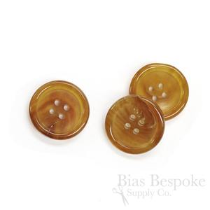 High Quality Custom Round 4-Hole Buffalo Horn Animal Style Durable <b>Handmade</b> Sewing Buttons for <b>Clothes</b> Shirt Suit - Product Image 2