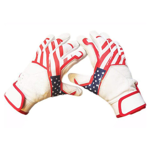 Guantes de Béisbol de Cuero OEM de Alto Volumen, Diseño Transpirable Ambidiestro, Logotipo Personalizado y Marca para Academias Deportivas - Product Image 3