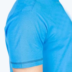 เสื้อยืดเปล่าแบบยูนิเซ็กซ์ขายส่งจำนวนมาก เสื้อยืดโพลีเอสเตอร์สำหรับสกรีนโลโก้ เสื้อยืดเปล่าเรียบๆ เสื้อยืดผู้ชาย - Product Image 4