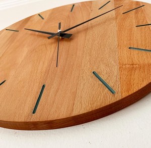Premium Wooden <b>Clock</b> Handmade Minimalist Wooden Wall <b>Clock</b> Affordable Home Styling Decor Rustic Wooden <b>Clock</b> - Product Image 5