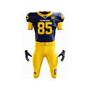 Uniforme de Fútbol Americano Personalizado Transpirable de Poliéster para Hombre, Ropa Deportiva para Adultos con Diseño - Product Image 3