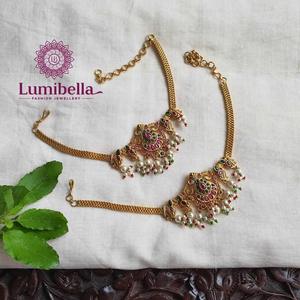 Pearl and Gold Armlets Bracelet - Product Image 1