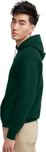 Sweat à capuche uni en molleton épais pour homme, en coton, chaud pour l'hiver, coupe décontractée, idéal pour la gym et l'entraînement - Product Image 6