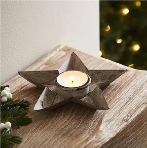 Christmas Reindeer <b>Tea</b> Light Holders Iron <b>Candle</b> Stands Home Decoration Heat Resistant - Product Image 5