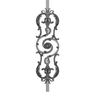 Rampe de balcon en aluminium résistante aux intempéries, balustrade en fer moderne pour villa, fournisseur de balustrades pour écoles et bureaux, pont sans cadre monté au sol - Product Image 2