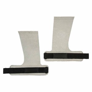 Nayab Industries - Agarraderas de Cuero Duraderas para Fitness con Cierre de Gancho y Bucle, Protección Avanzada para Dominadas, Levantamiento de Pesas y Gimnasio - Product Image 2