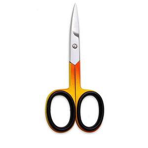 Manicure <b>Scissors</b> Stainless Steel Sharp Blade Plastic Handle Round Hole <b>For</b> <b>Nail</b> Care Adults Simple Style Durable - Product Image 2