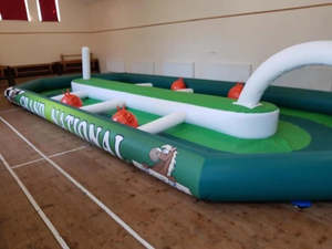 Piste de course géante gonflable avec balles rebondissantes - le <span class=keywords><strong>jeu</strong></span> d'obstacles ultime pour enfants - Product Image 2