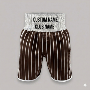 High Demanded OEM Factory Men’s MMA Kick Boxing <b>Shorts</b> <b>Lightweight</b> Quick-Dry Grappling Striped Kick Boxing <b>Shorts</b> - Product Image 4