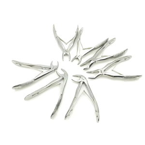 Juego de 7 Pinzas de Extracción Dental Pediátricas, Juego de Extracción de Dientes para Niños en Acero Inoxidable, Herramientas de Odontología Pediátrica Personalizables - Product Image 1