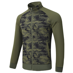 OEM Service <b>Men's</b> Hooded Solid Zipper Tracksuit Custom Made Jogging High Quality Breathable Quick Dry Lightweight 100% Cotton - Product Image 2