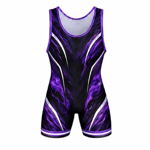 Trajes de Lucha Personalizados Premium, Uniformes Deportivos Transpirables para Hombres, Equipos Juveniles, Entrenamientos, Partidos y Competiciones - Product Image 5