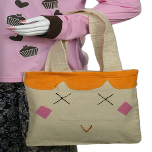 Bolsa de Compras de Lona 100% Algodón Orgánico con Logotipo Personalizado Impreso por Sublimación, Bolsa de Supermercado Reutilizable - Product Image 3