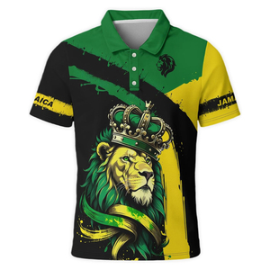 Camiseta Deportiva de Manga Corta para Hombre con Estampado Digital de la Cruz y Corona de Espinas de Jesús, Jersey Informal, Mezcla de Poliéster, Corte Regular, Secado Rápido - Product Image 3