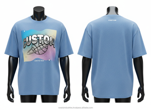 Camisetas de Algodón 100% Personalizadas al por Mayor, Impresas con Serigrafía, Directo de Fábrica para Hombre, Ecológicas - Product Image 6