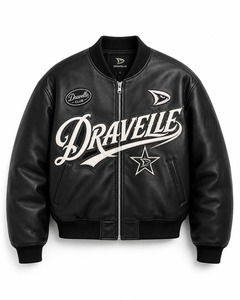 Wholesale Men Genuine <b>Leather</b> Bomber <b>Jacket</b> Custom Design OEM Private Label Fashion <b>Jacket</b> - Product Image 1