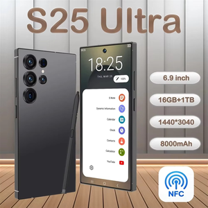 แนะนำเป็นอย่างยิ่ง สมาร์ทโฟน S25 Ultra 5G แบบปลดล็อค พร้อม RAM 16GB ROM 1TB รองรับ NFC ระบบปฏิบัติการ Android 15 โทรศัพท์มือถือ 4G 5G - Product Image 1