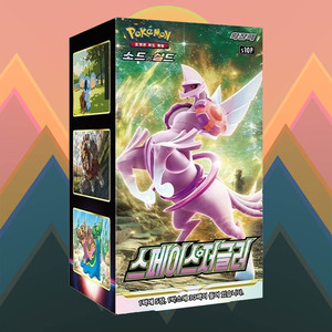 Boîte de boosters Pokémon Space Juggler version coréenne – Extension de jeu de cartes à collectionner – Série Premium Hobby - Product Image 1
