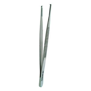 Reliable Stainless Steel 1X2 Teeth Tissue Forceps High Quality <b>Neurosurgery</b> <b>Instrument</b> for Precise Tissue Handling - Product Image 1