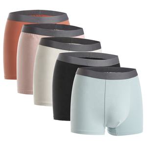 Calzoncillos bóxer de poliéster y LICRA para hombre, ropa interior cómoda con logotipo personalizado - Product Image 5