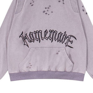 Haut à capuche brodé, vente en gros, vêtements décontractés, logo personnalisé, fabricant de vêtements OEM - Product Image 6