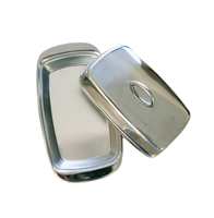 Beurrier en acier inoxydable plaqué cuivre, design contemporain, durable, pour la salle à manger et la cuisine