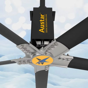 Motor de Alta Eficiencia Energética para Almacenes, Edificios Comerciales, Ventilador de Techo Industrial de Alta Resistencia con Gran Flujo de Aire - Product Image 1