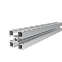 Profilé d'extrusion en aluminium OEM 30x30 à rainures en T, série 6000, service de découpe sur mesure pour systèmes de portes et fenêtres