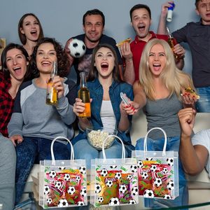 Bolsa de Lona para Fútbol con Diseño Elegante, Bolsa de Transporte Reutilizable, Bolsa de Compras Resistente, para Gimnasio, Viajes y Uso Diario - Product Image 5