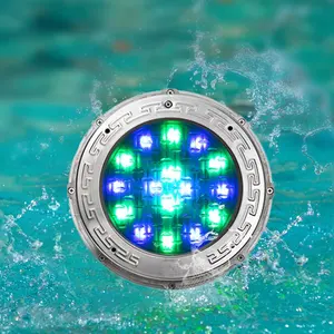 Đèn dưới nước 18W 12V PAR56 dẫn ánh sáng hồ bơi