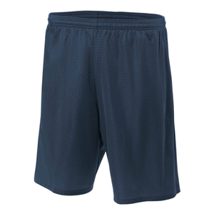 Wholesale Moisture wicking Odor resistant Stain release 1.5" Covered <b>elastic</b> waistband with inside draw <b>cord</b> mesh shorts - Product Image 2