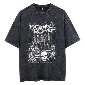 Guide des tendances unisexes phares pour hommes : Mode rock emo punk inspirée du Dead, style Black Parade estival, vente en gros - Product Image 6
