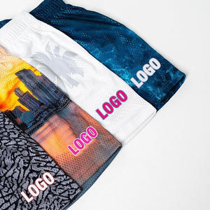 Wholesale <b>Lightweight</b> and Comfortable 100% Polyester <b>Mens</b> <b>Shorts</b> Latest Fashion Casual Solid Pattern <b>Shorts</b> - Product Image 3