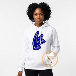 GREEK TREASURES เสื้อฮู้ดผ้าฝ้ายปักลาย Zeta Phi Beta แบบกำหนดเอง เป็นมิตรกับสิ่งแวดล้อม ระบายอากาศได้ดี คุณภาพสูงสำหรับผู้หญิง - Product Image 2