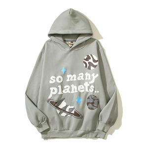Logo personnalisé, hiver, 100% coton, prix bas, fabricant professionnel, impression en relief, style streetwear, respirant - Product Image 5
