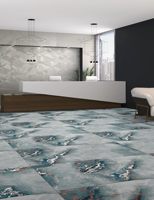 Azulejos de Porcelana Ecológicos de Gran Tamaño 600x1200 para Piso/Pared, Azulejos Vitrificados Glaseados Decorativos Modernos para Interiores Resistentes al Calor