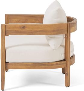 Conjunto de Sofás de Teca para Exteriores, Muebles de Patio, Sofá de Jardín de Madera Maciza, Indonesia - Product Image 2