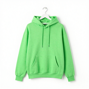 Sweat-shirts pour hommes surdimensionnés en molleton épais 100% coton 400GSM avec logo personnalisé brodé, impression numérique personnalisée, OEM - Product Image 4