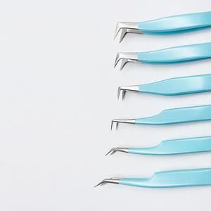 Pince à épiler professionnelle pour extensions de cils, pour une isolation précise des cils et une application individuelle - Product Image 2